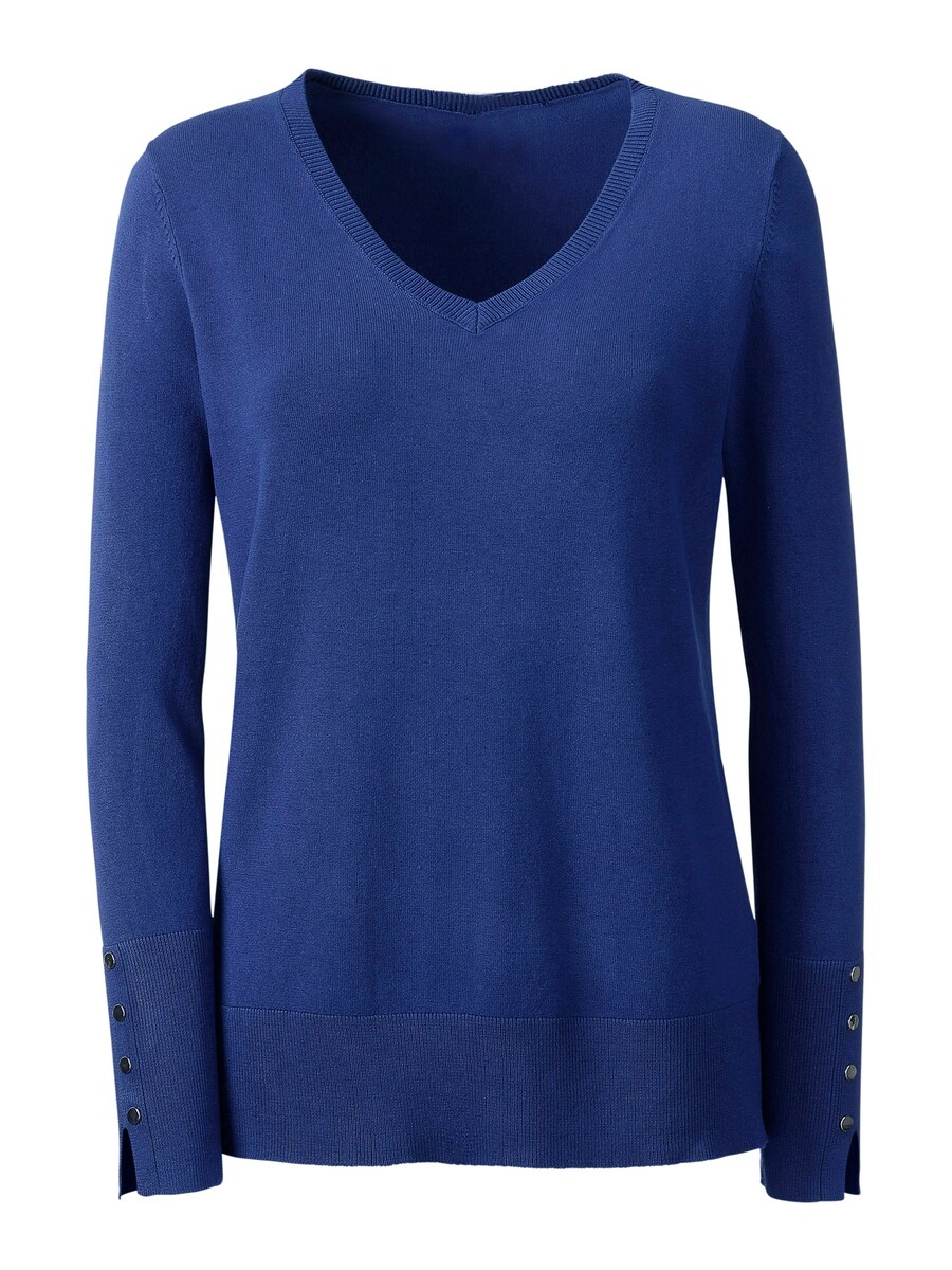 Тонкий вязаный свитер heine Sweater, синий
Тонкий вязаный свитер heine Sweater, синий