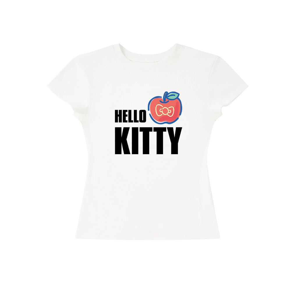 Футболка Hello Kitty Unisex Sanrio, белый/черный
Футболка Hello Kitty Unisex Sanrio, белый/черный
