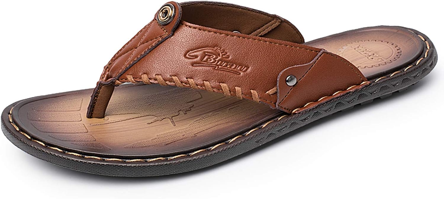 Мужские шлепанцы MXTSH, повседневные кожаные домашние сандалии с резиновой подошвой, Coffee Flip Flops
Мужские шлепанцы MXTSH, повседневные кожаные домашние сандалии с резиновой подошвой, Coffee Flip Flops