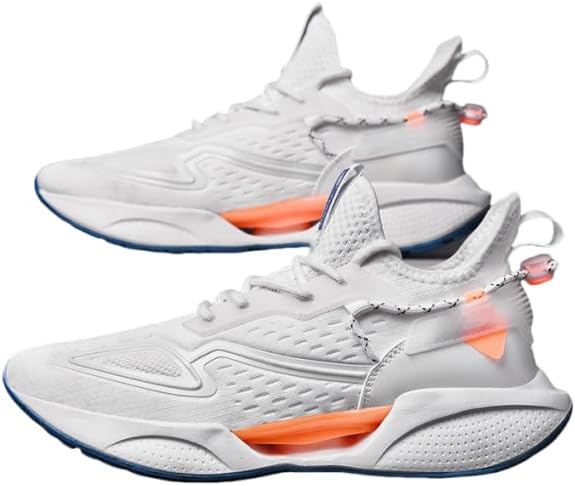 Мужские ретро кроссовки на толстой подошве с шнуровкой- удобные и противоскользящие баскетбольные обувь, подходящие для активного отдыха на открытом воздухе круглый год Hhhchpm, белый
Мужские ретро кроссовки на толстой подошве с шнуровкой- удобные и противоскользящие баскетбольные обувь, подходящие для активного отдыха на открытом воздухе круглый год Hhhchpm, белый