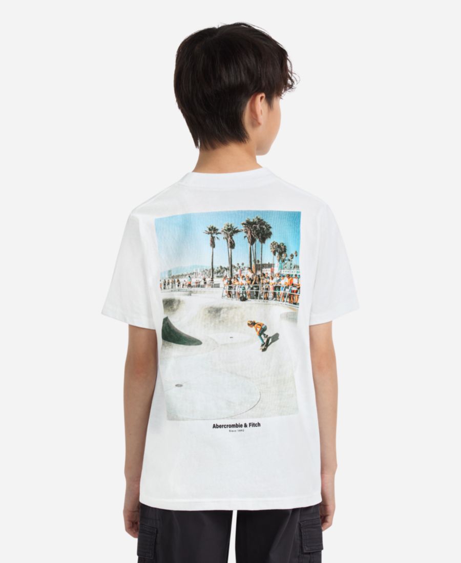 Футболка для мальчиков "Скейт-парк" abercrombie kids, Bright White
Футболка для мальчиков "Скейт-парк" abercrombie kids, Bright White