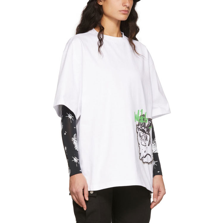 Футболка унисекс белая WE11DONE 
Футболка унисекс белая WE11DONE