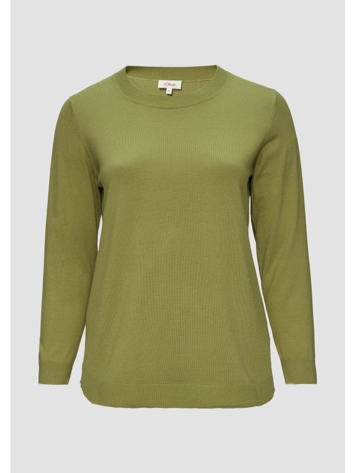 Вязаный свитер в цвете 7774_guacamole s.Oliver
Вязаный свитер в цвете 7774_guacamole s.Oliver