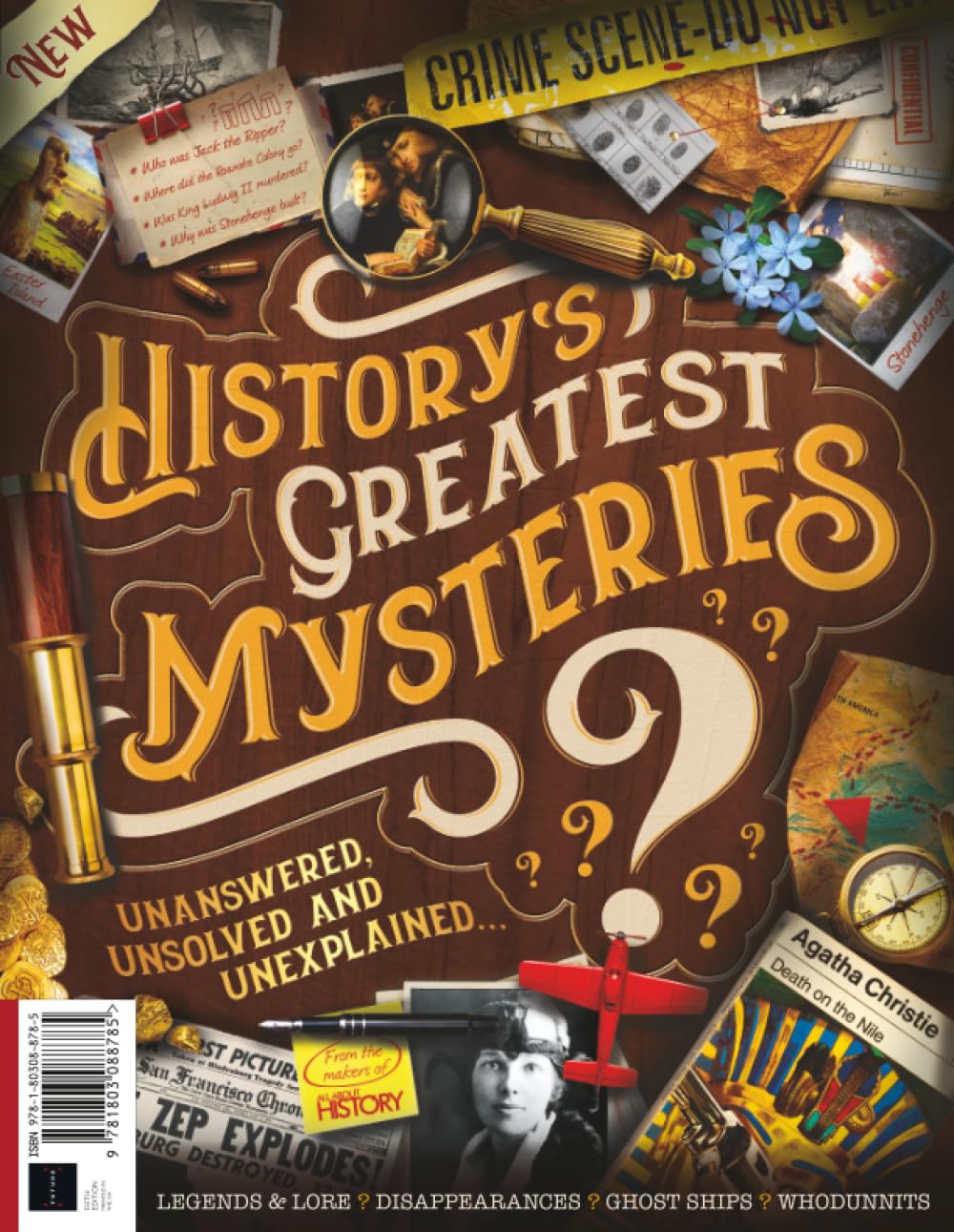 All About History History's Greatest Mysteries: Unanswered, unsolved and unexplained (Future Publishing Ltd)
All About History History's Greatest Mysteries: Unanswered, unsolved and unexplained (Future Publishing Ltd)