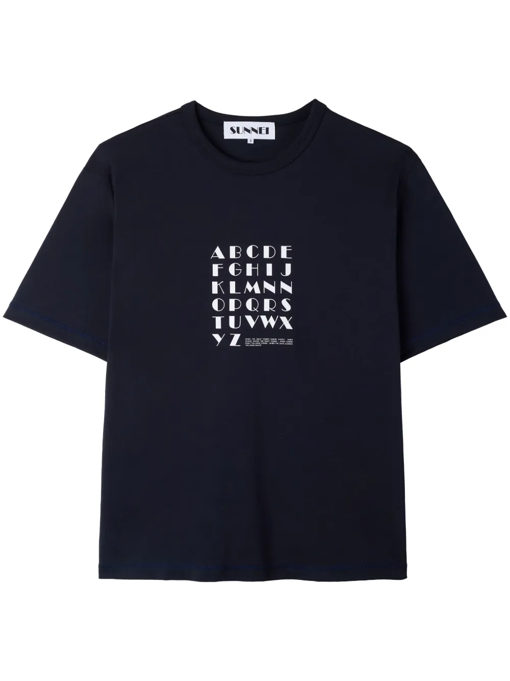 Футболка с графичным принтом Sunnei, синий
Футболка с графичным принтом Sunnei, синий