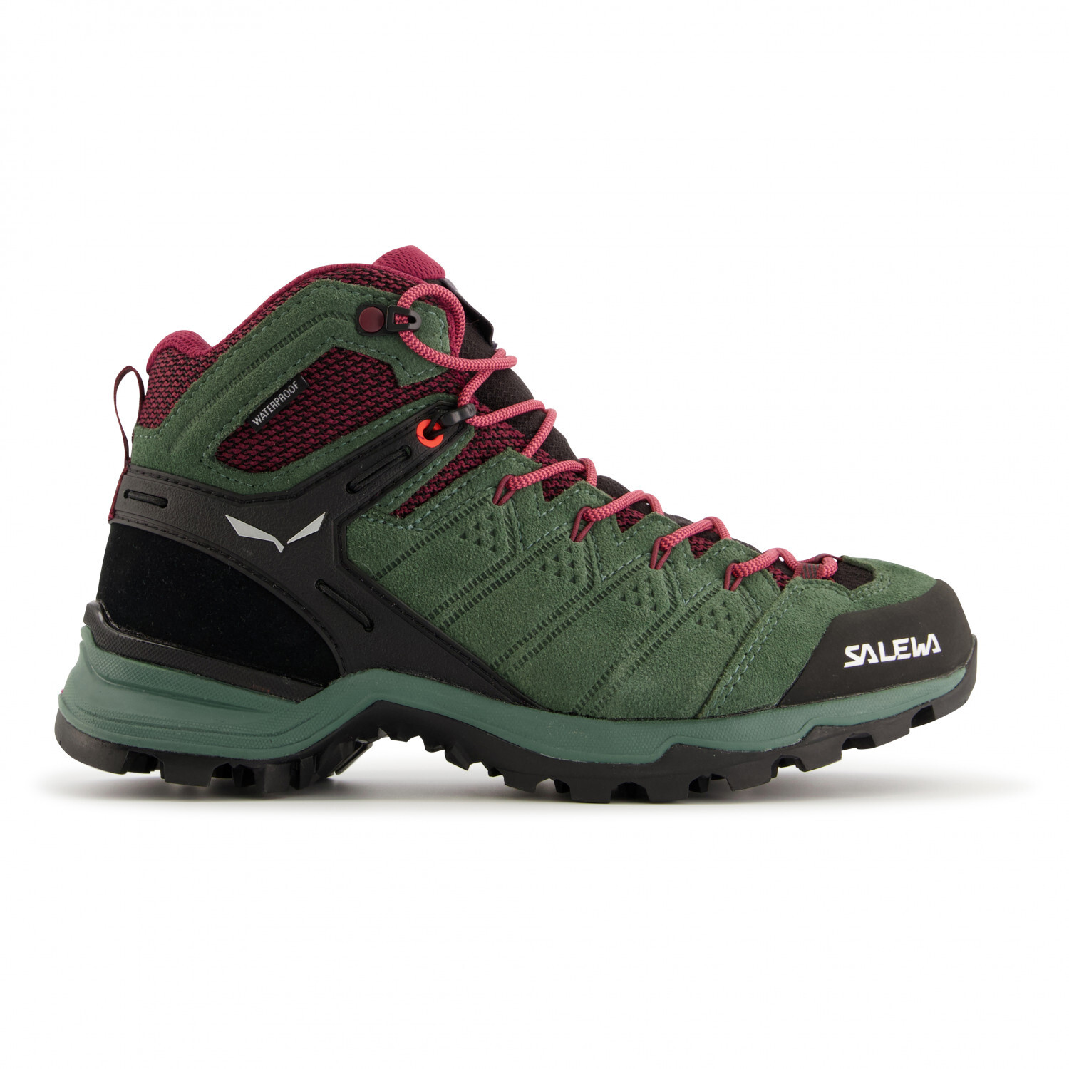 Ботинки для прогулки Salewa Women's Alp Mate Mid WP, цвет Duck Green/Rhododendon
Ботинки для прогулки Salewa Women's Alp Mate Mid WP, цвет Duck Green/Rhododendon