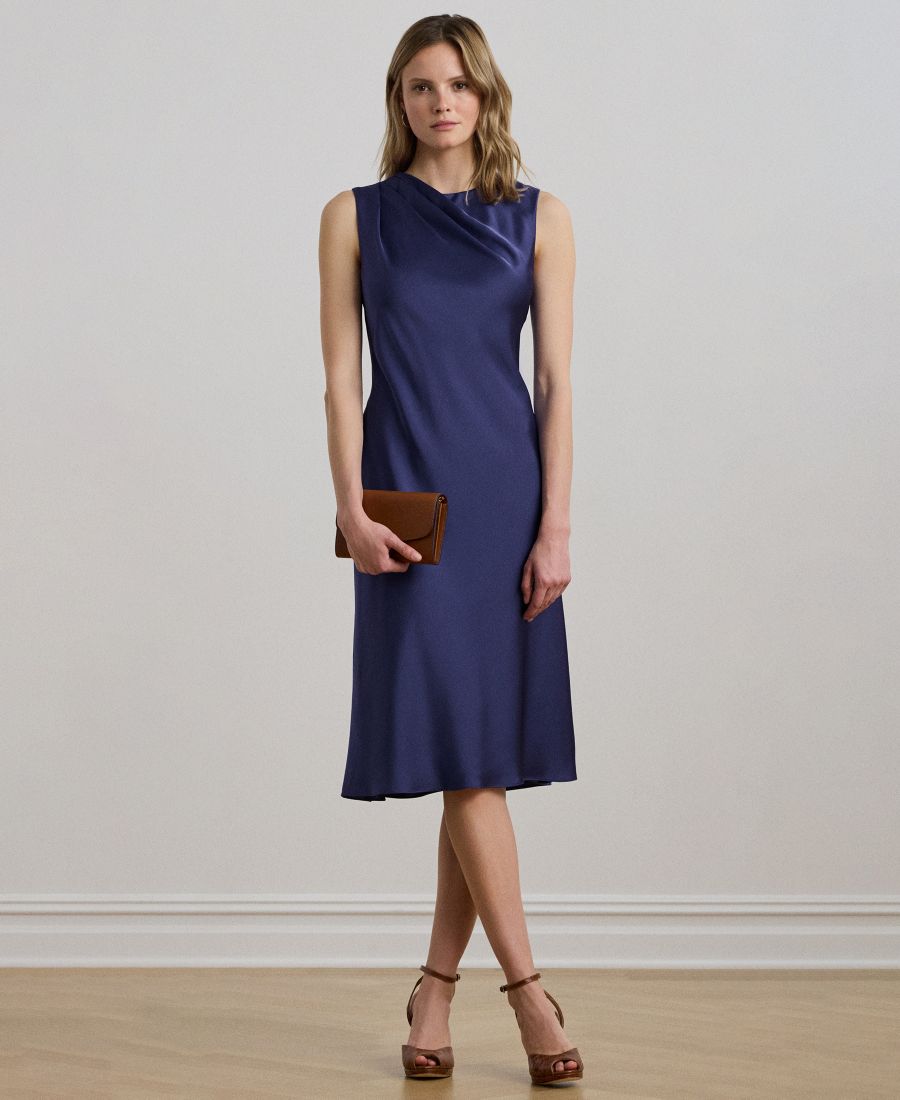 Коктейльное платье из атласа Charmeuse Lauren Ralph Lauren, Charter Blue
Коктейльное платье из атласа Charmeuse Lauren Ralph Lauren, Charter Blue