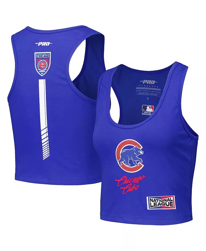 Женская укороченная майка Royal Chicago Cubs Fast Lane Fitted Tri-Blend Pro Standard
Женская укороченная майка Royal Chicago Cubs Fast Lane Fitted Tri-Blend Pro Standard