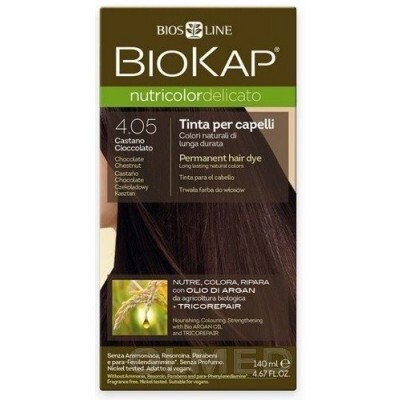 Биокап, Краска для волос, 4.05 Шоколадный Каштан, Biokap
Биокап, Краска для волос, 4.05 Шоколадный Каштан, Biokap