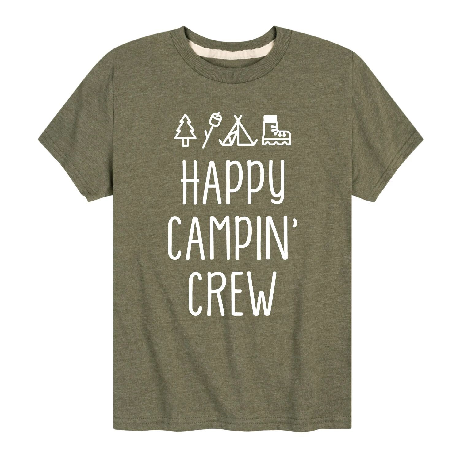 Футболка Happy Campin' Crew для мальчиков 8–20 лет Licensed Character, зеленый
Футболка Happy Campin' Crew для мальчиков 8–20 лет Licensed Character, зеленый