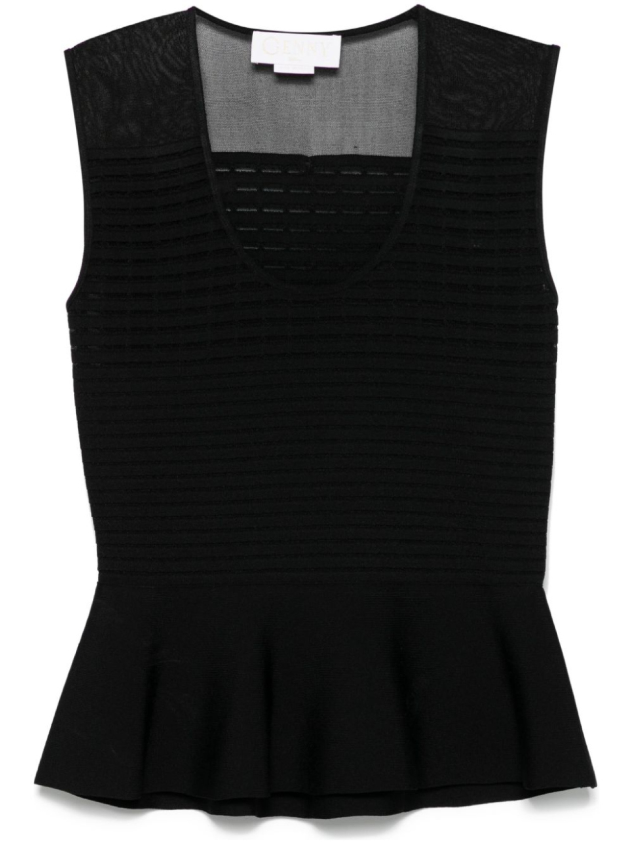 Genny топ Blockchain, черный 
Genny топ Blockchain, черный