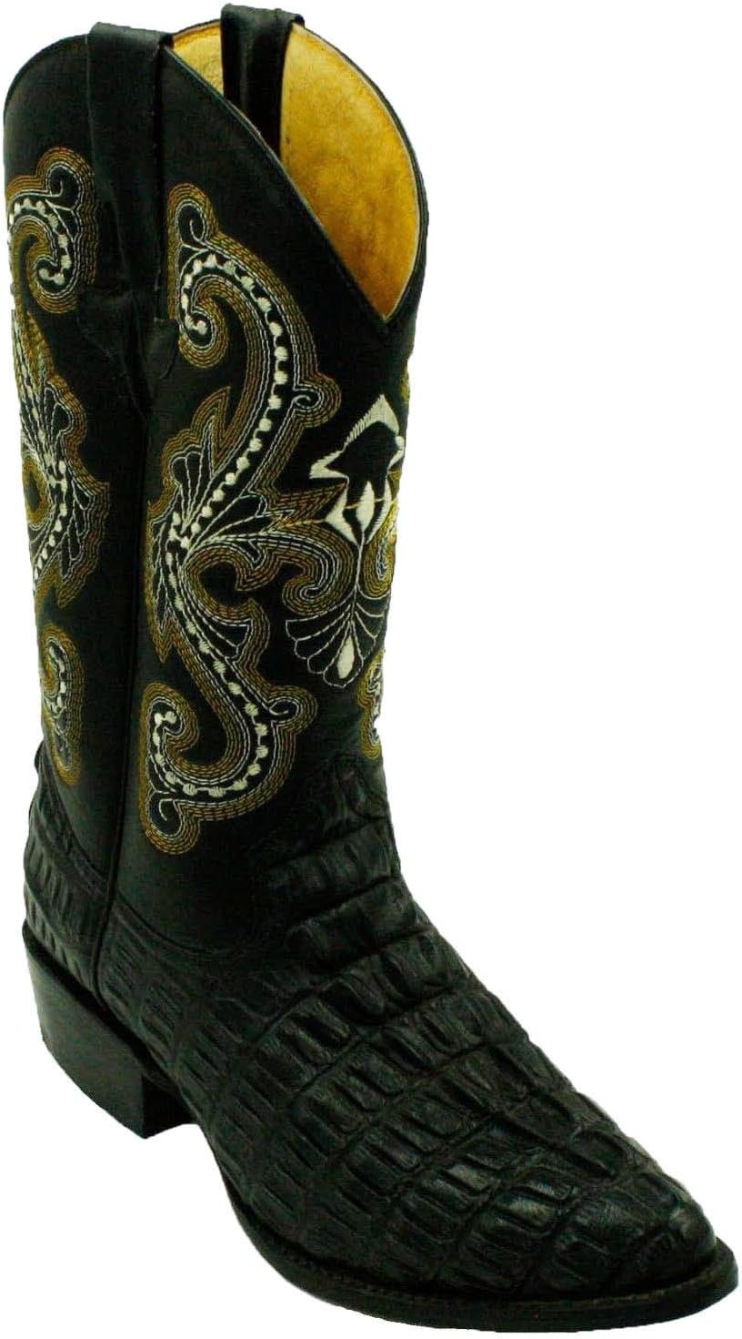 Мужские западные сапоги из натуральной коровьей кожи с узором под крокодила Dona Michi, черный
Мужские западные сапоги из натуральной коровьей кожи с узором под крокодила Dona Michi, черный