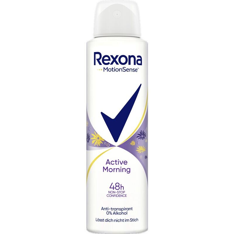 Спрей-антиперспирант Активное утро Rexona, 150 ml
Спрей-антиперспирант Активное утро Rexona, 150 ml