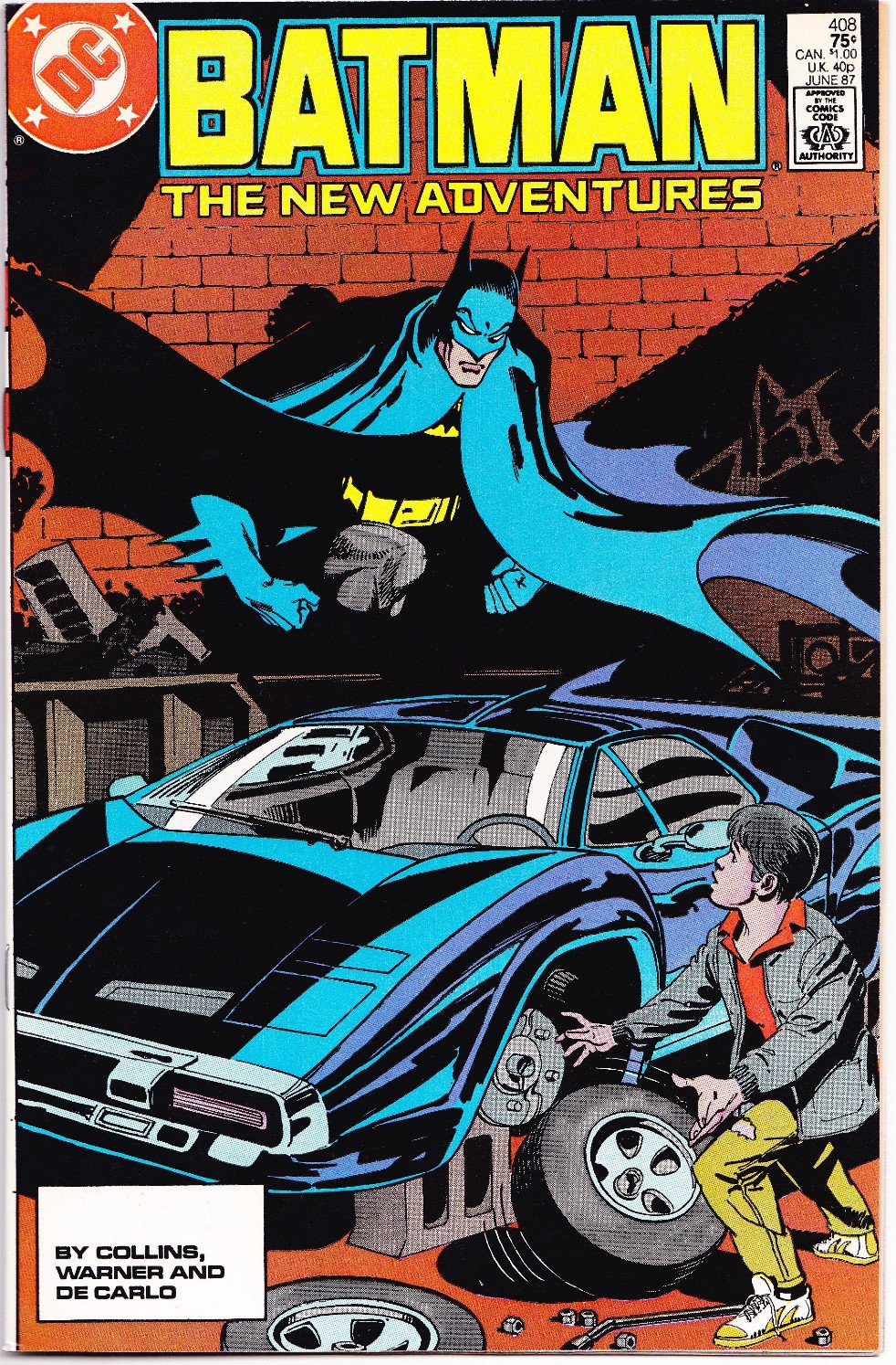 Batman #408 New Adventures (DC)
Batman #408 New Adventures (DC)