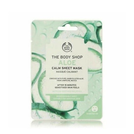 Тканевая маска Aloe Calm 18 мл, The Body Shop
Тканевая маска Aloe Calm 18 мл, The Body Shop