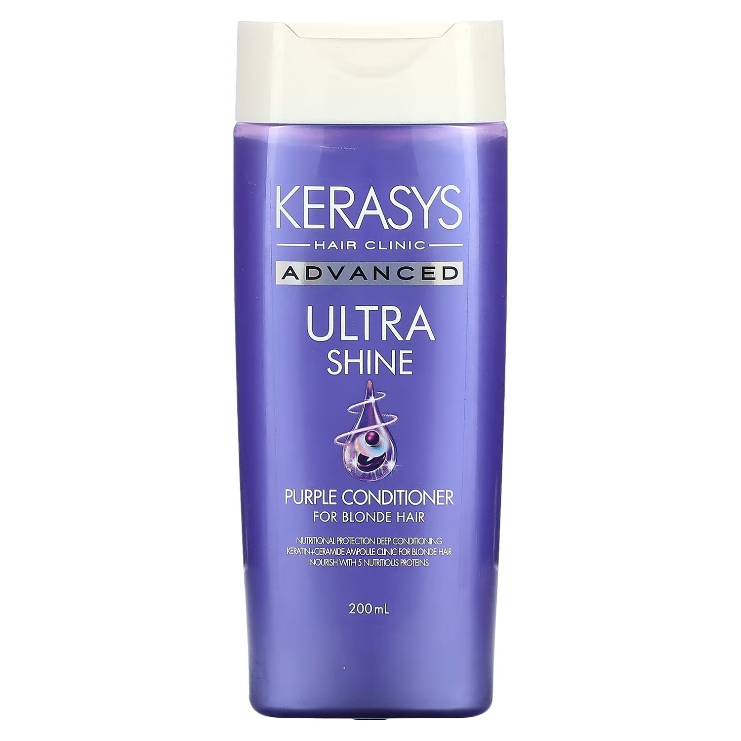 Кондиционер Kerasys Ultra Shine Purple для светлых волос, 200 мл.
Кондиционер Kerasys Ultra Shine Purple для светлых волос, 200 мл.