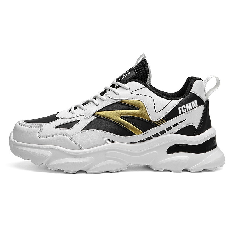 Дышащие нескользящие повседневные детские кроссовки для подростков FCMM, белый/золотой/черный
Дышащие нескользящие повседневные детские кроссовки для подростков FCMM, белый/золотой/черный