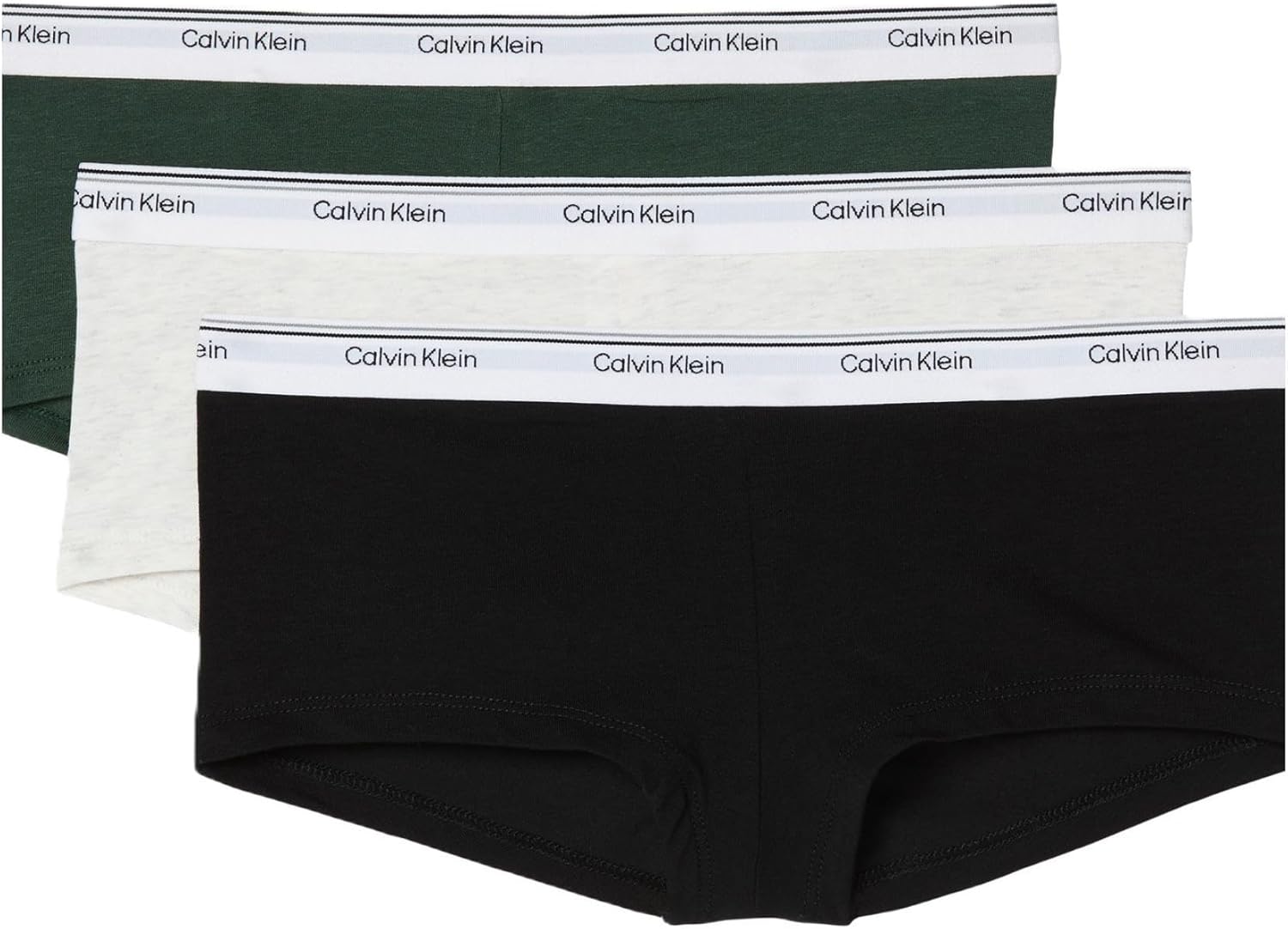 Женские трусики-шорты Calvin Klein Balance из эластичного хлопка, 3 шт. в упаковке, Black/Snow Heather/Kelly Green
Женские трусики-шорты Calvin Klein Balance из эластичного хлопка, 3 шт. в упаковке, Black/Snow Heather/Kelly Green
