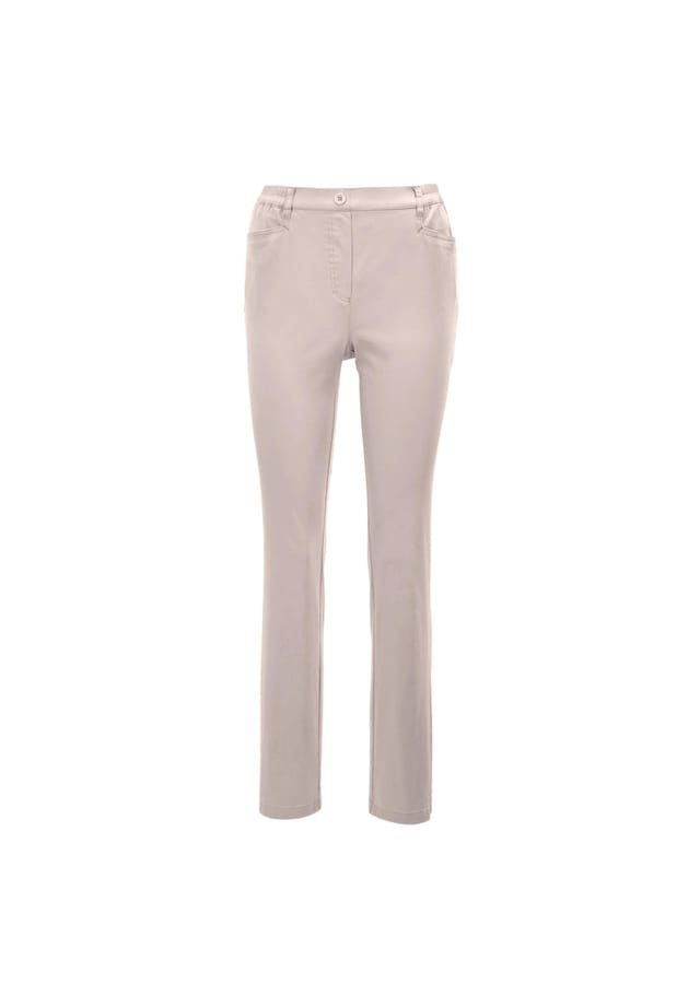 Короткий размер: легкие хлопковые брюки-стринги Martha Goldner, цвет kitt
Короткий размер: легкие хлопковые брюки-стринги Martha Goldner, цвет kitt