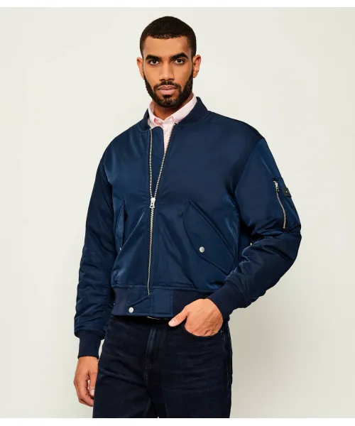 Бомбер Relaxed fit Tommy Hilfiger, синий
Бомбер Relaxed fit Tommy Hilfiger, синий