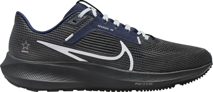 Кроссовки NFL x Air Zoom Pegasus 40 'Dallas Cowboys', черный
Кроссовки NFL x Air Zoom Pegasus 40 'Dallas Cowboys', черный