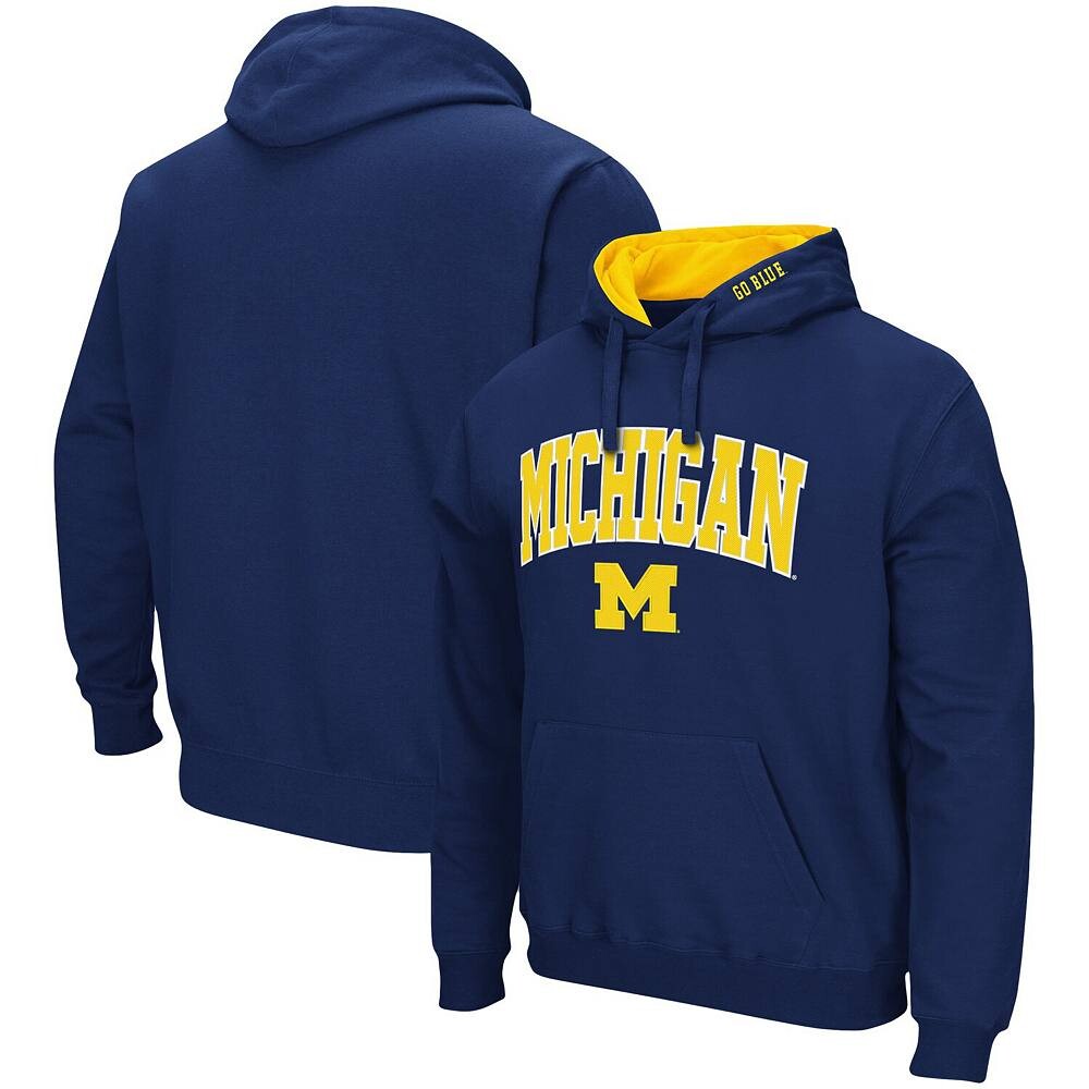 Мужской пуловер с капюшоном Colosseum Navy Michigan Wolverines Arch & Logo 3.0, цвет Mic Navy
Мужской пуловер с капюшоном Colosseum Navy Michigan Wolverines Arch & Logo 3.0, цвет Mic Navy