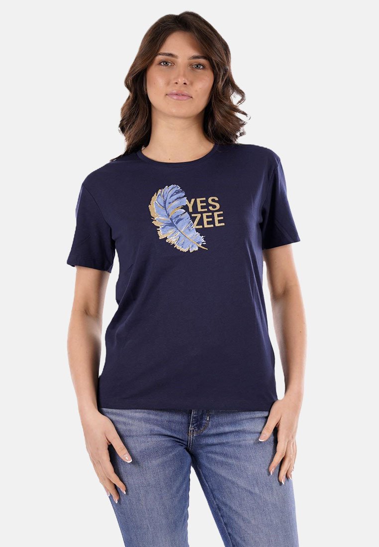 Футболка с принтом Yes Zee, темно-синий
Футболка с принтом Yes Zee, темно-синий