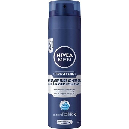 Гель для бритья Nivea Men Protect & Care, увлажняющий, 200 мл
Гель для бритья Nivea Men Protect & Care, увлажняющий, 200 мл