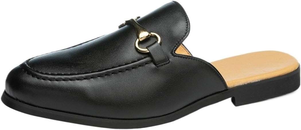 Мужские кожаные лоферы, деловые сабо без задника, удобные, дышащие, стильные, офисные сандалии Zestrelax, черный
Мужские кожаные лоферы, деловые сабо без задника, удобные, дышащие, стильные, офисные сандалии Zestrelax, черный