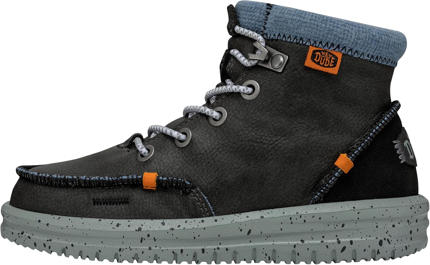 Детские кожаные ботинки Hey Dude Bradley - округлый носок Мокасин - низкий силуэт Heydude, черный
Детские кожаные ботинки Hey Dude Bradley - округлый носок Мокасин - низкий силуэт Heydude, черный