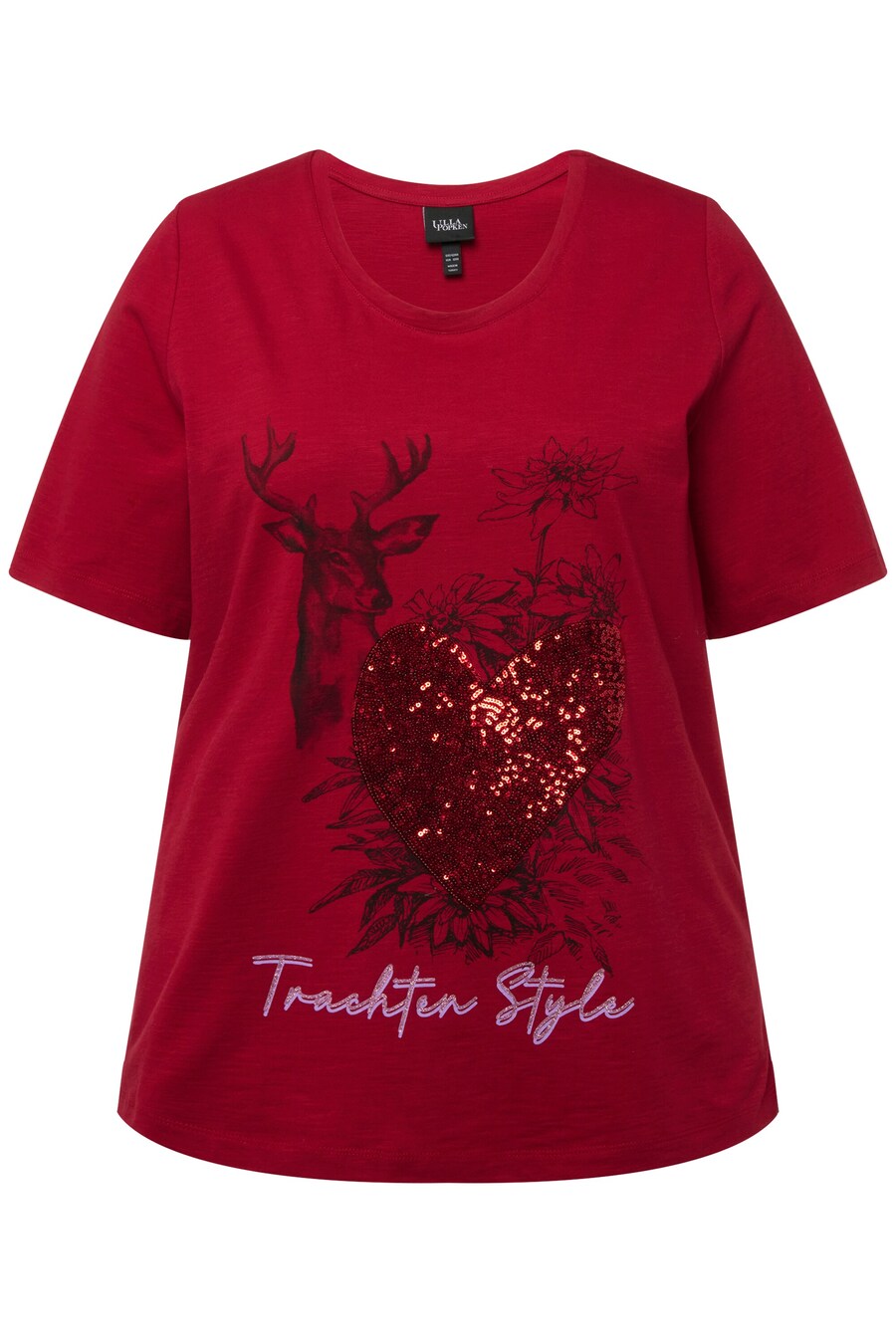 Рубашка Ulla Popken, рубиново-красный/темно-красный
Рубашка Ulla Popken, рубиново-красный/темно-красный