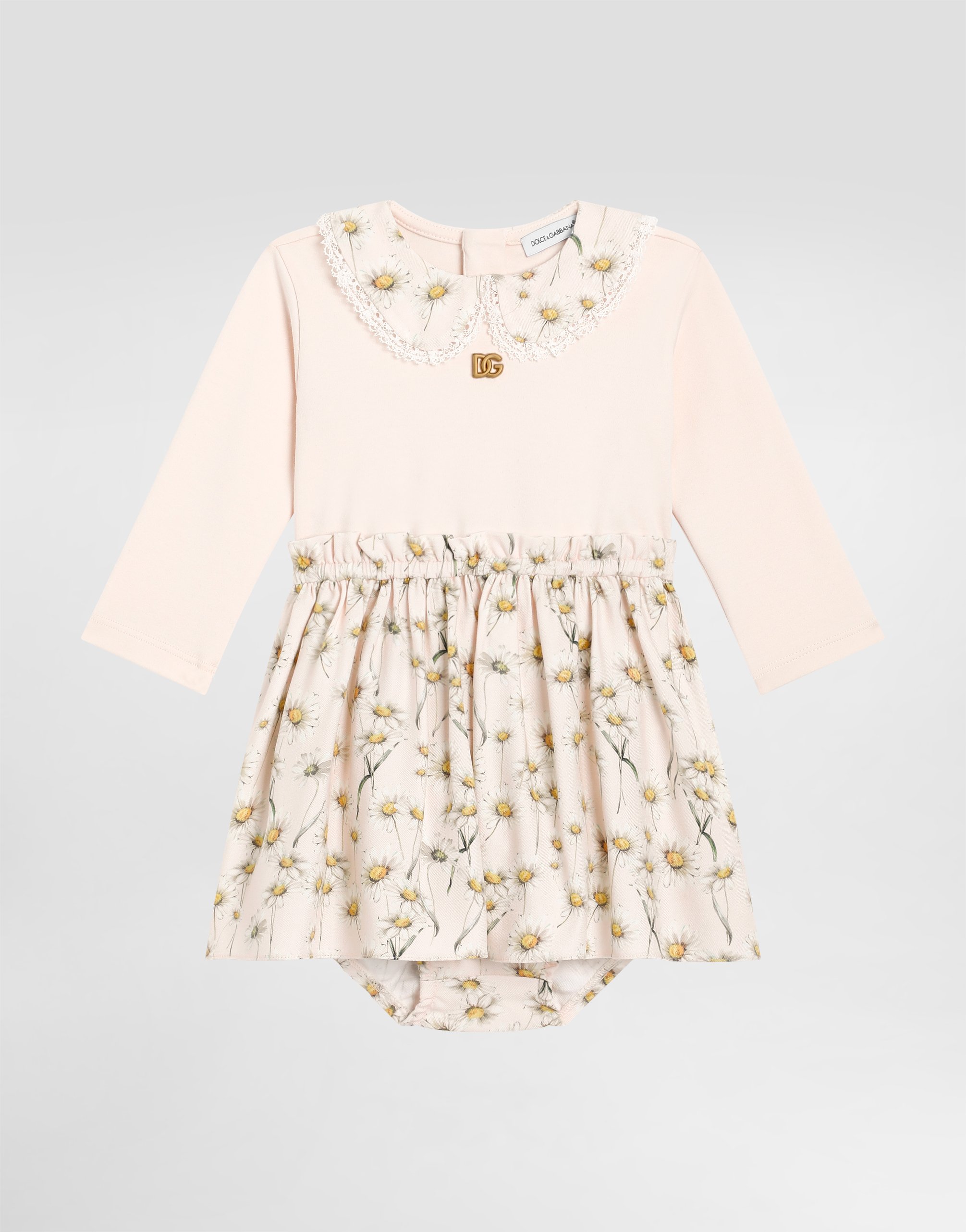 Платье из интерлока с цветочным принтом и логотипом DG Dolce&Gabbana, мультиколор
Платье из интерлока с цветочным принтом и логотипом DG Dolce&Gabbana, мультиколор