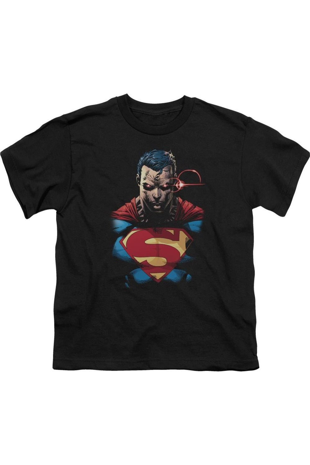 Футболка с Суперменом для детей Gildan, черный 
Футболка с Суперменом для детей Gildan, черный