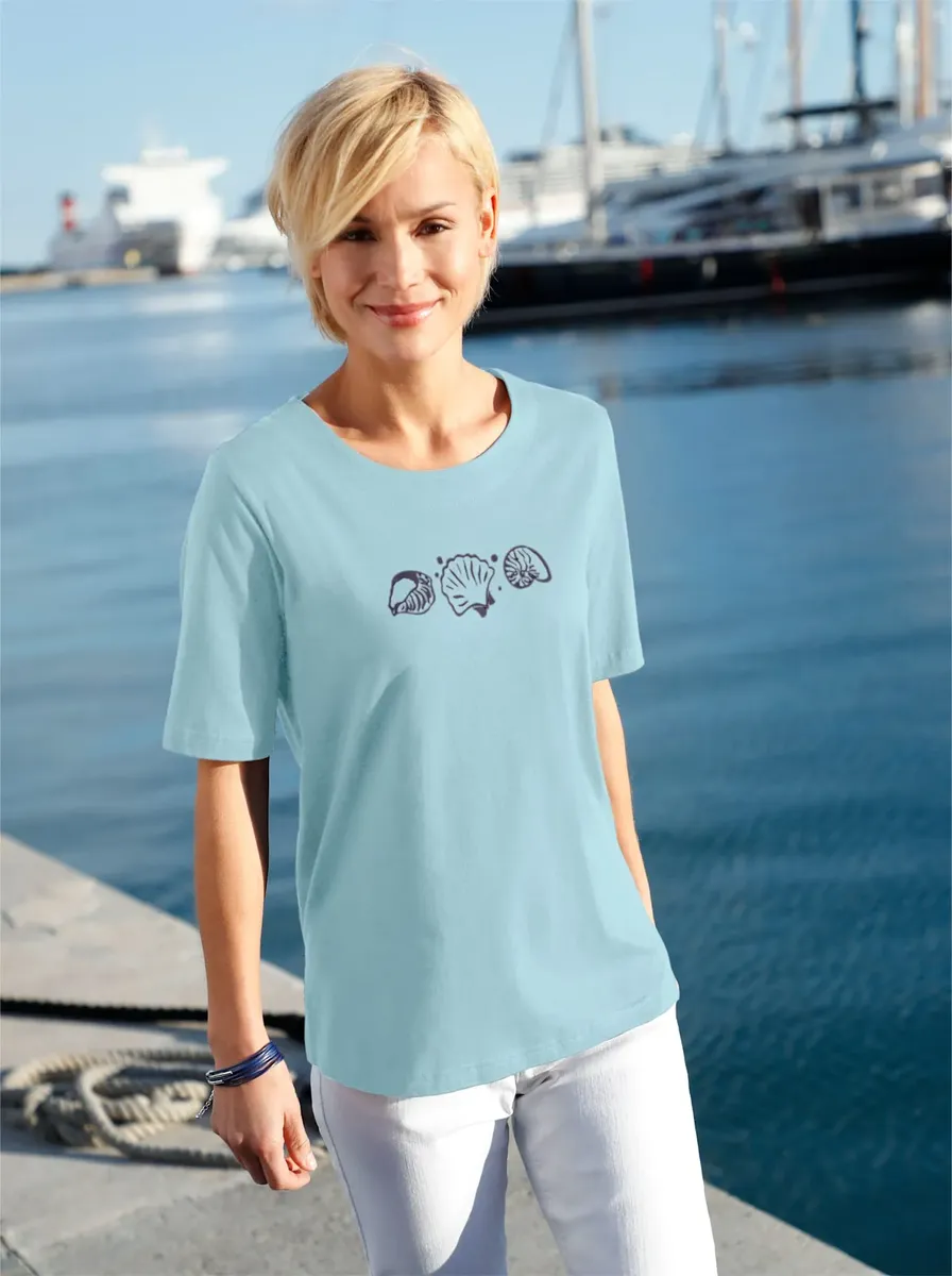 Рубашка с короткими рукавами в стиле casual Looks "Shirt", голубой
Рубашка с короткими рукавами в стиле casual Looks "Shirt", голубой