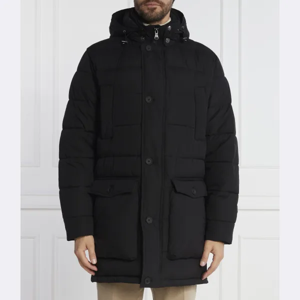 Штормовая куртка стандартного кроя Oscar Jacobson, черный 
Штормовая куртка стандартного кроя Oscar Jacobson, черный