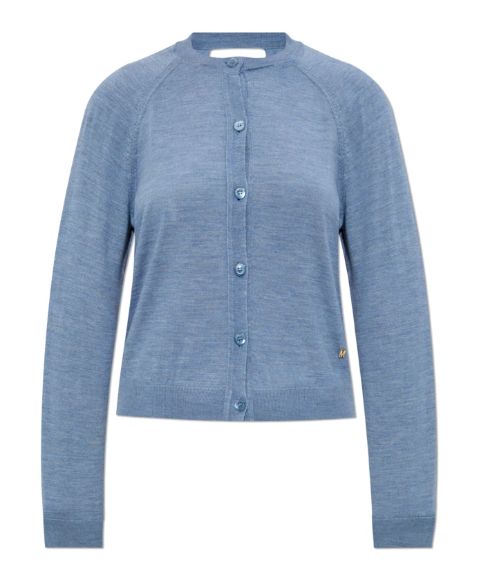 Кардиган с вырезом Moschino, синий
Кардиган с вырезом Moschino, синий