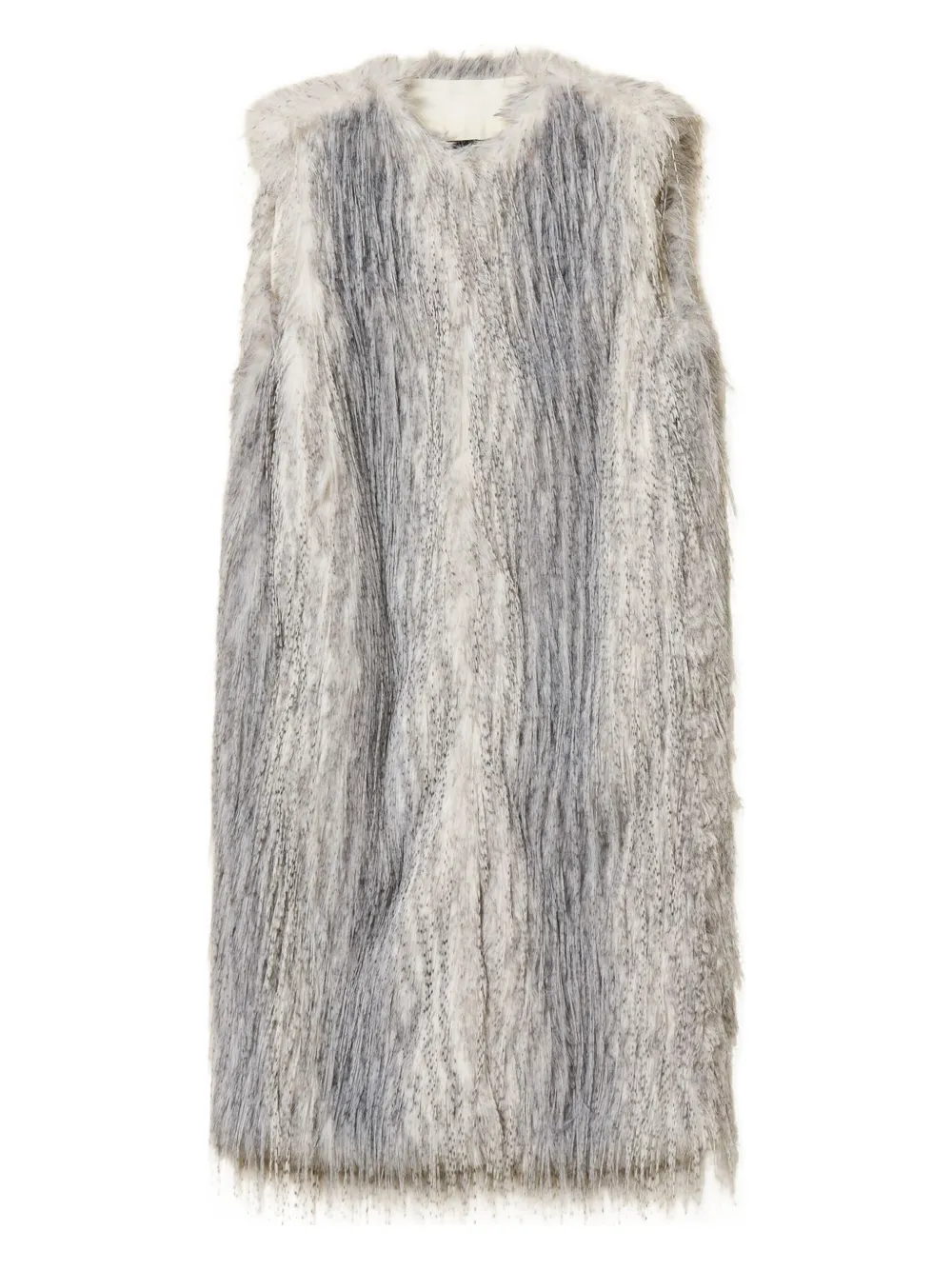 Шуба из искусственного меха без рукавов TWINSET, белый
Шуба из искусственного меха без рукавов TWINSET, белый