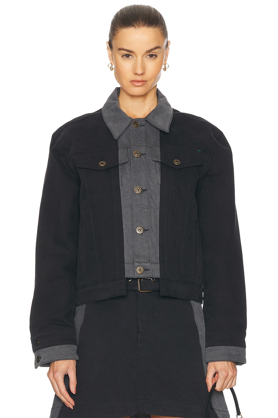 Многослойная джинсовая куртка JW Anderson, темно-серый
Многослойная джинсовая куртка JW Anderson, темно-серый