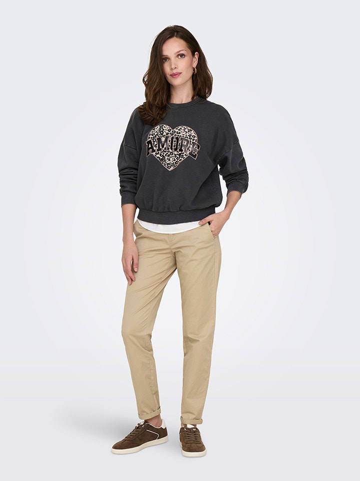 Толстовка ONLY, антрацит
Толстовка ONLY, антрацит