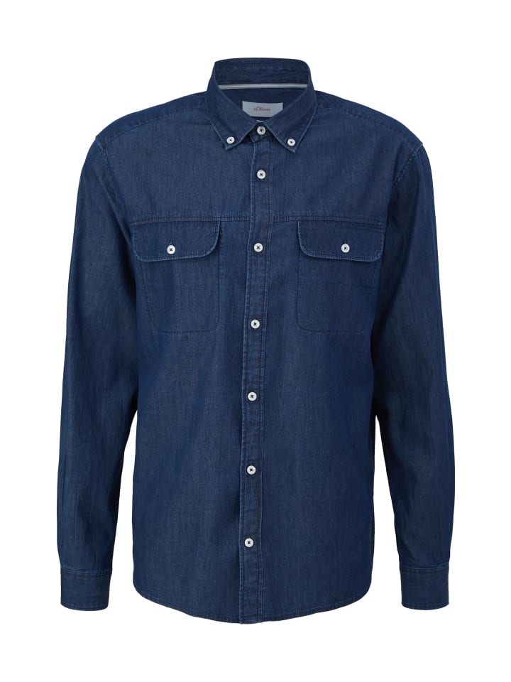 s.Oliver Рубашка 57Y1_темно-синего цвета
s.Oliver Рубашка 57Y1_темно-синего цвета