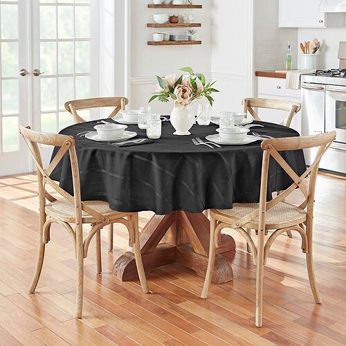 Круглая жаккардовая скатерть в клетку Elrene Elegance, 90 x 90 дюймов Elrene Home Fashions, цвет Black
Круглая жаккардовая скатерть в клетку Elrene Elegance, 90 x 90 дюймов Elrene Home Fashions, цвет Black