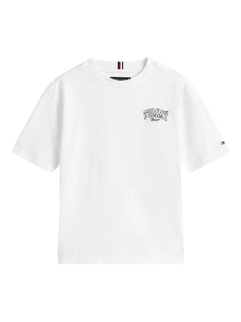 Футболка с вышитым логотипом Tommy Hilfiger Junior, белый
Футболка с вышитым логотипом Tommy Hilfiger Junior, белый
