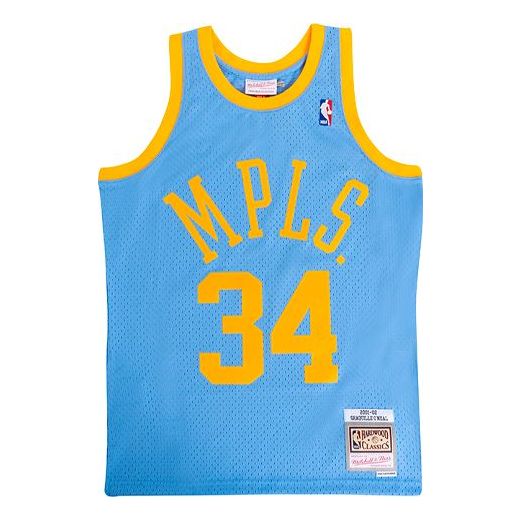 Баскетбольное джерси Mitchell & Ness NBA LA Lakers 2001-2002 Shaquille ONeal #34 Replica Swingman MPLS Light Blue
Баскетбольное джерси Mitchell & Ness NBA LA Lakers 2001-2002 Shaquille ONeal #34 Replica Swingman MPLS Light Blue