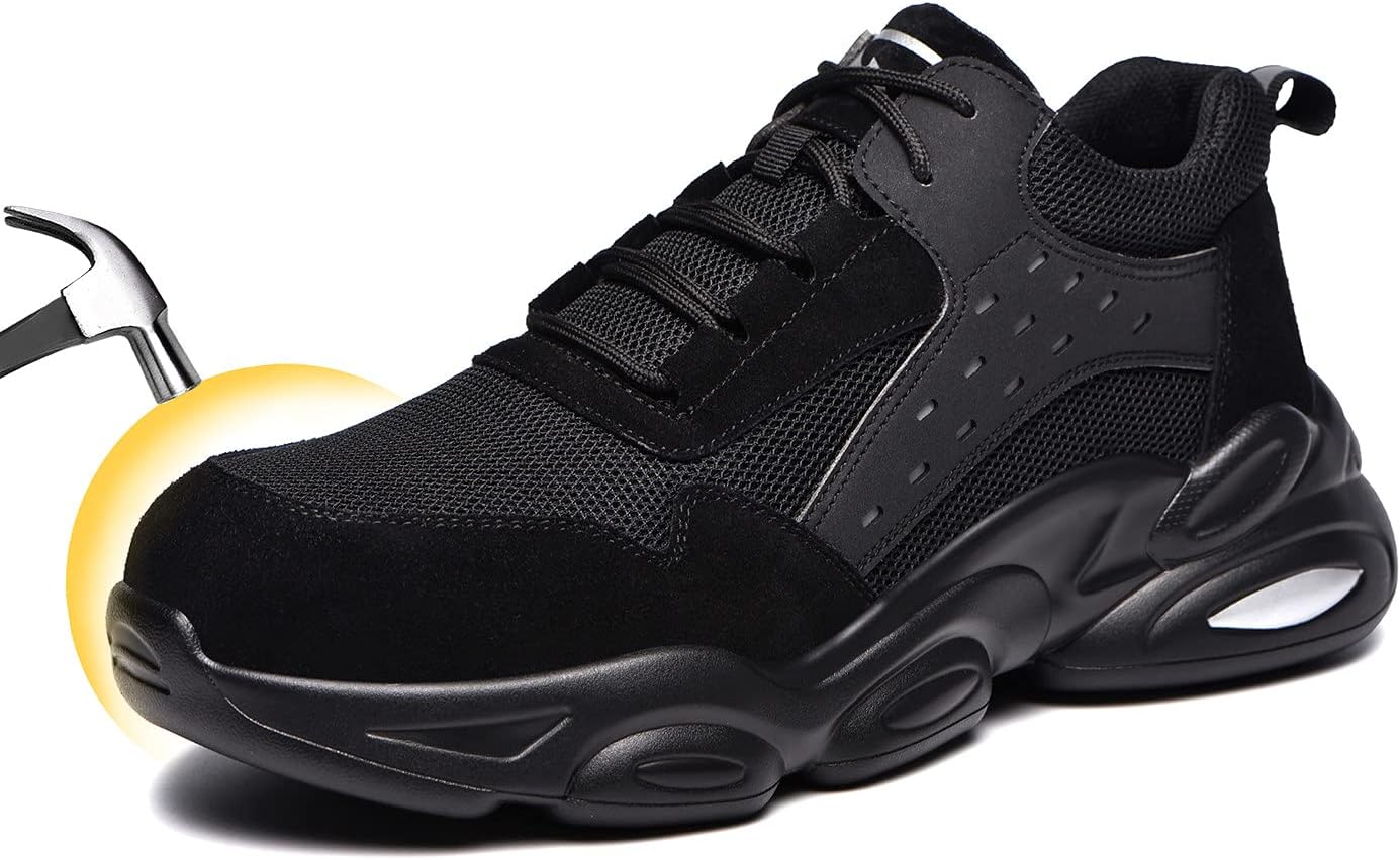 Легкие износостойкие вязаные замшевые защитные кроссовки для мужчин и женщин U-Lite, черный
Легкие износостойкие вязаные замшевые защитные кроссовки для мужчин и женщин U-Lite, черный