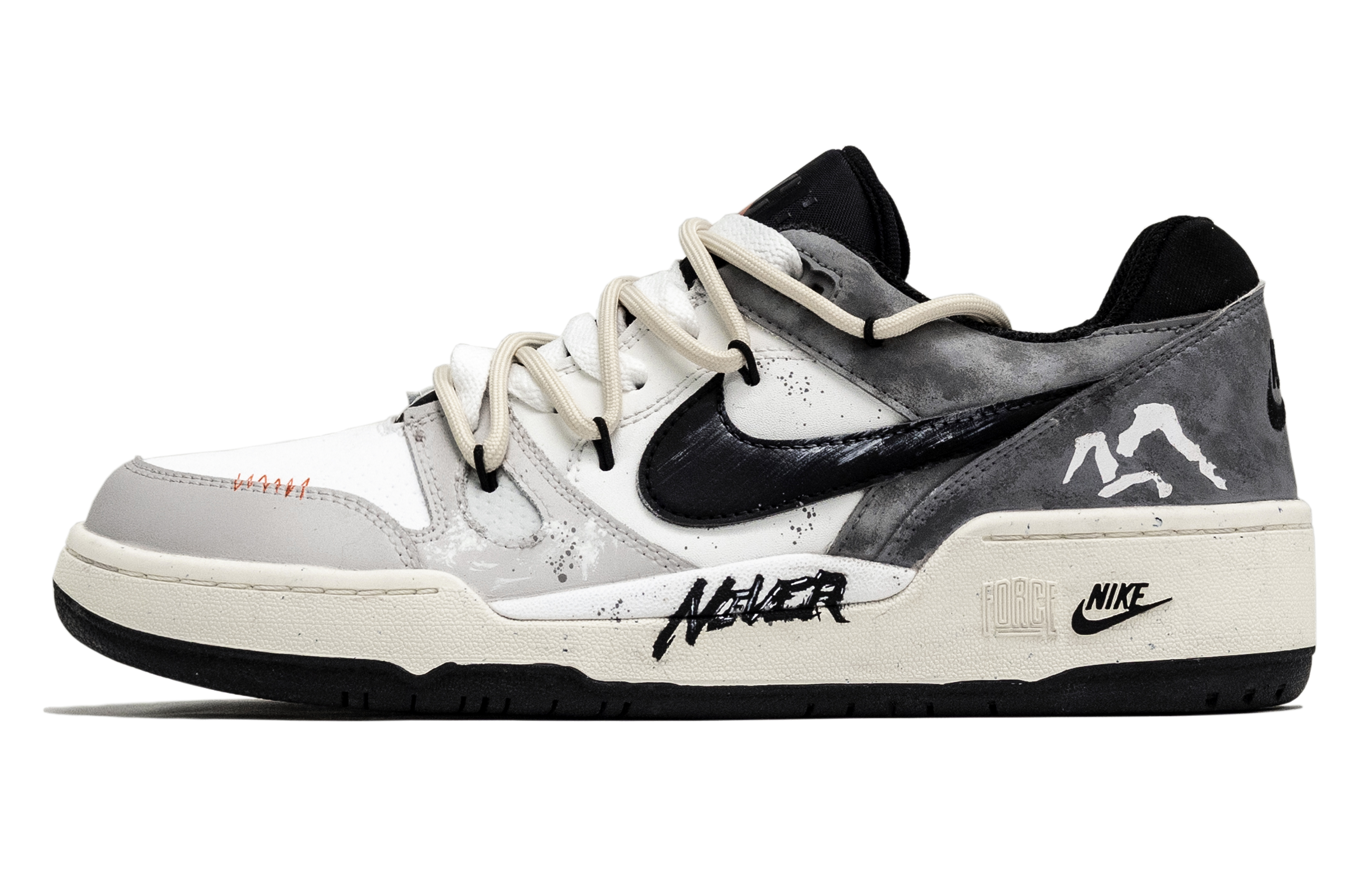 Nike Кроссовки для скейтбординга Full Force с низким верхом, износостойкие, мужские, серо-белые
Nike Кроссовки для скейтбординга Full Force с низким верхом, износостойкие, мужские, серо-белые