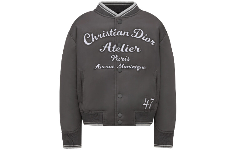 Куртка детская Dior бейсбольная, серый
Куртка детская Dior бейсбольная, серый