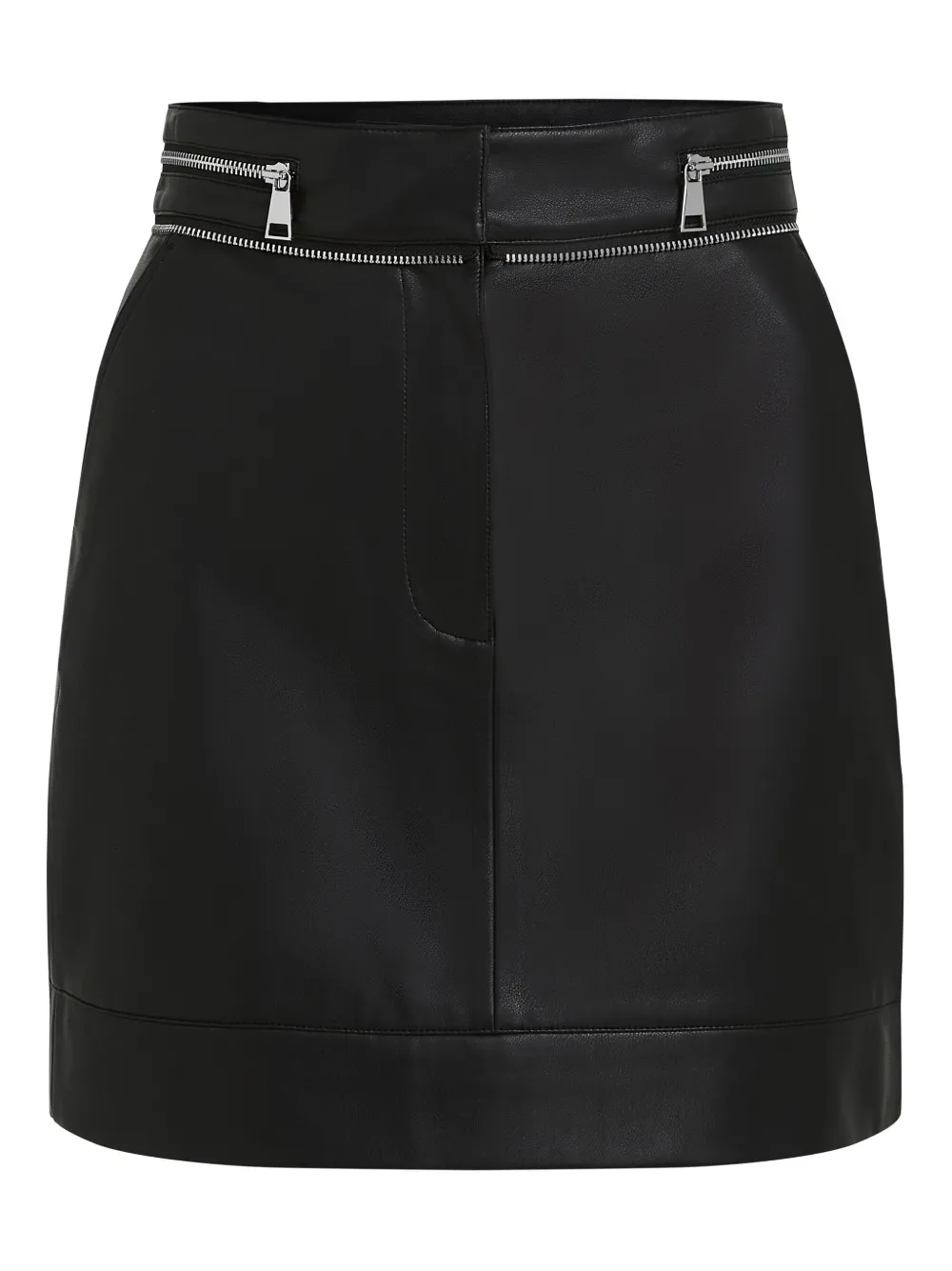 Юбка из искусственной кожи с молнией KARL LAGERFELD, черный
Юбка из искусственной кожи с молнией KARL LAGERFELD, черный