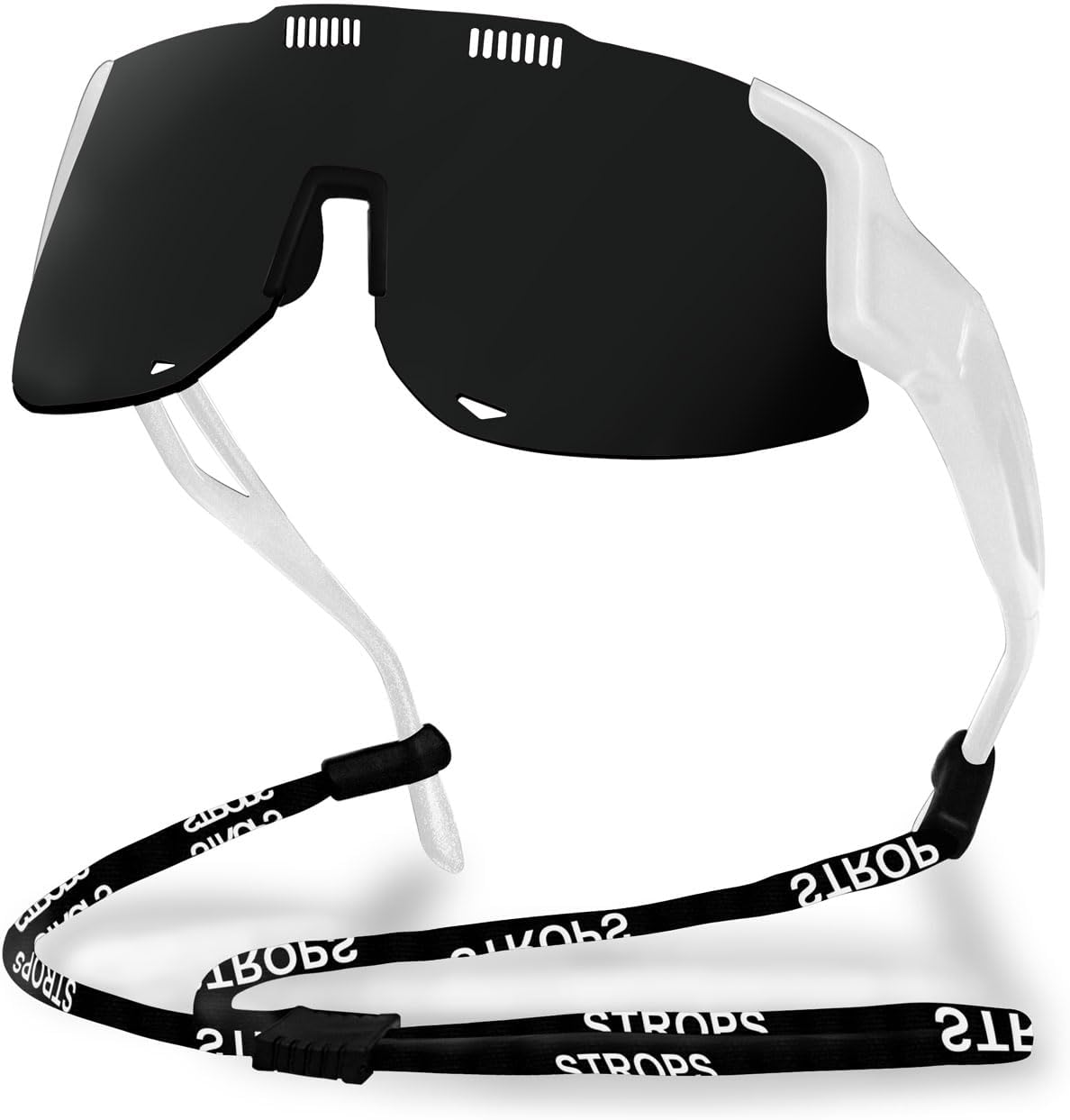 Спортивные солнцезащитные очки для бега для женщин и мужчин, профессиональные очки для велоспорта для мужчин, солнцезащитные очки с обтекаемой формой и защитой от УФ-излучения UV400 TURVSTPC, White Frame and Black Lenses
Спортивные солнцезащитные очки для бега для женщин и мужчин, профессиональные очки для велоспорта для мужчин, солнцезащитные очки с обтекаемой формой и защитой от УФ-излучения UV400 TURVSTPC, White Frame and Black Lenses