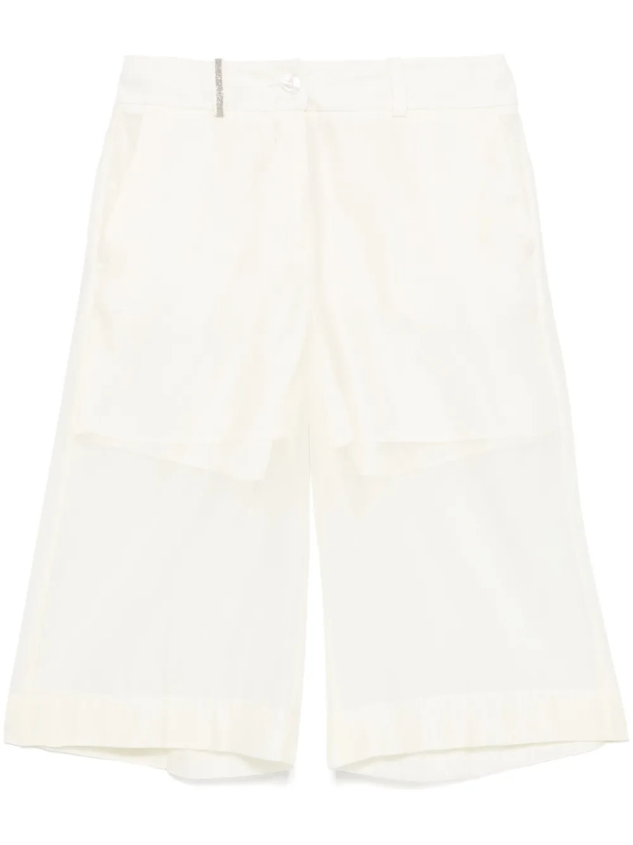 Peserico полупрозрачные шорты, нейтральный
Peserico полупрозрачные шорты, нейтральный