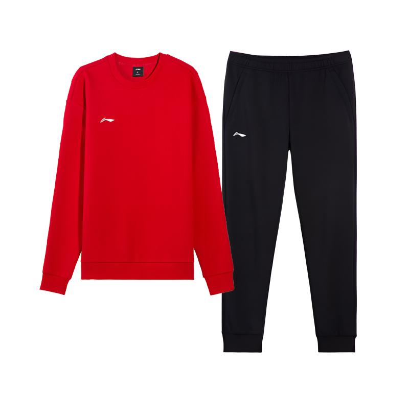 Комплект мужских толстовок Li Ning с круглым вырезом и утолщенным воротником., set (bull красный long-sleeved shirt+черный pants)
Комплект мужских толстовок Li Ning с круглым вырезом и утолщенным воротником., set (bull красный long-sleeved shirt+черный pants)